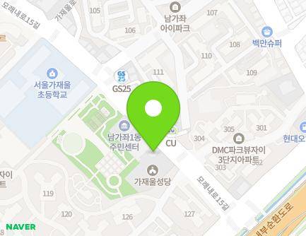 서울특별시 서대문구 모래내로15길 25 (남가좌동, 천주교가재울성당) 지도