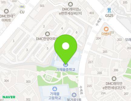서울특별시 서대문구 수색로 100-75 (북가좌동, 가재울중학교) 지도