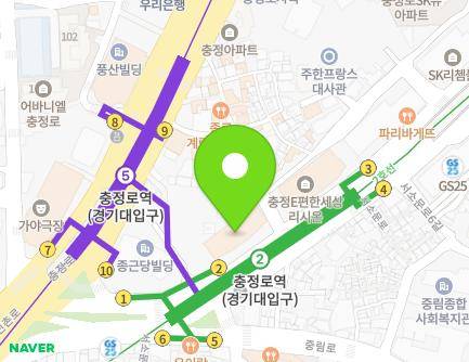 서울특별시 서대문구 서소문로 21 (충정로3가, 충정타워빌딩) 지도