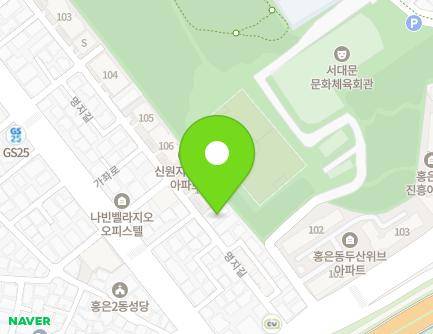 서울특별시 서대문구 명지길 26 (홍은동, 화이트빌) 지도