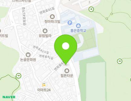 서울특별시 서대문구 연희로41길 63 (홍은동, 힐튼타운) 지도