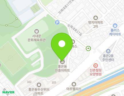 서울특별시 서대문구 모래내로 319 (홍은동, 진흥아파트) 지도