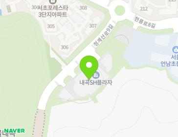서울특별시 서초구 청계산로9길 70 (내곡동, 내곡SH플라자) 지도