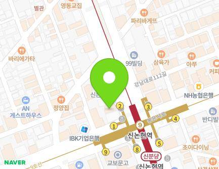서울특별시 서초구 강남대로 475 (반포동) 지도