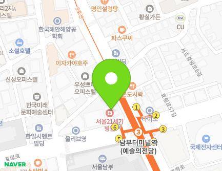 서울특별시 서초구 서초중앙로 39 (서초동, 21세기 병원) 지도