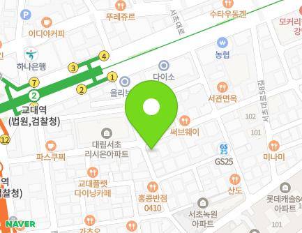 서울특별시 서초구 서초중앙로22길 40 (서초동, 흰돌빌딩) 지도