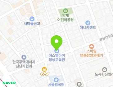 서울특별시 서초구 강남대로30길 31 (양재동) 지도
