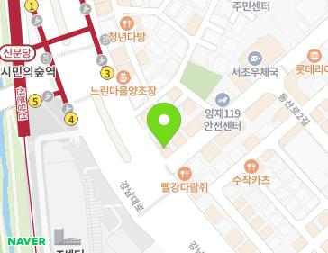 서울특별시 서초구 동산로 1 (양재동) 지도