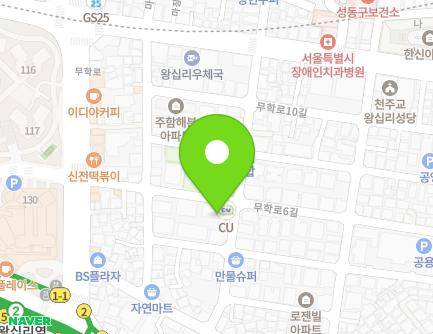 서울특별시 성동구 왕십리로28길 15 (도선동, 청기와타운) 지도