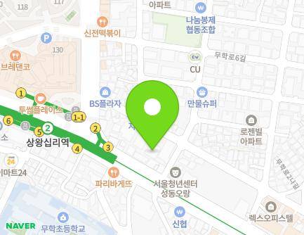 서울특별시 성동구 무학로2길 10-10 (도선동, 한빛고시원) 지도