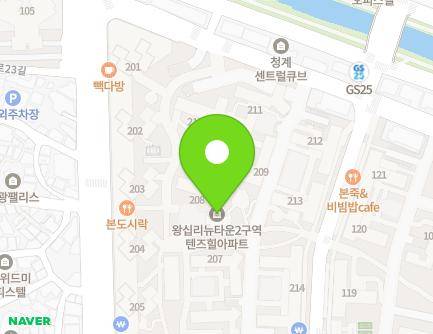 서울특별시 성동구 마장로 137 (상왕십리동, 텐즈힐) 지도