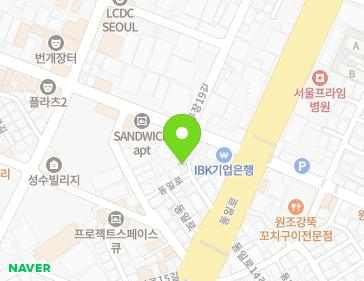 서울특별시 성동구 동일로 75-30 (성수동2가) 지도