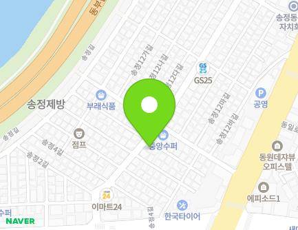 서울특별시 성동구 광나루로11길 14-1 (송정동, 송정약국) 지도