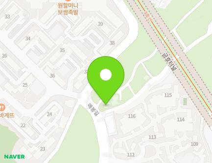 서울특별시 성동구 매봉18길 1 (옥수동, 구립금옥어린이집) 지도