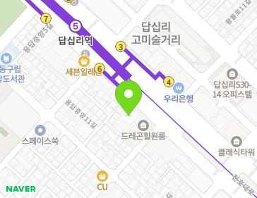 서울특별시 성동구 천호대로 296 (용답동) 지도