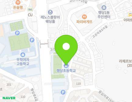 서울특별시 성동구 고산자로8길 6 (행당동, 행당초등학교) 지도