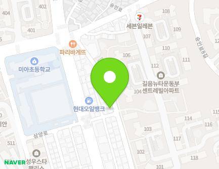 서울특별시 성북구 숭인로2길 30 (길음동, 길음동근생및주택) 지도