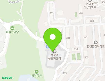 서울특별시 성북구 성북로4길 177 (돈암동, 성북구민회관) 지도