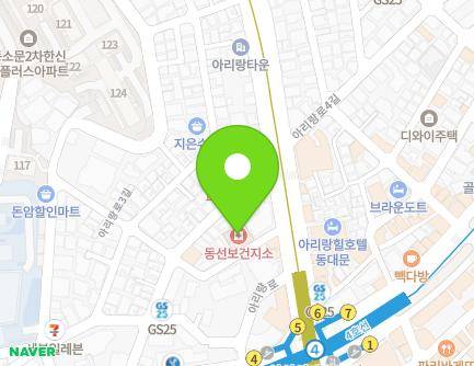 서울특별시 성북구 아리랑로3길 8 (동소문동6가, 성북구보건지소 ,동선보건지소) 지도