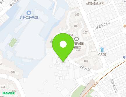 서울특별시 성북구 보문사길 20 (보문동3가, 보문사(보문종)) 지도