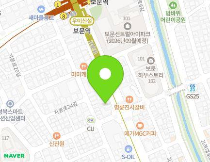 서울특별시 성북구 보문로 93 (보문동5가) 지도