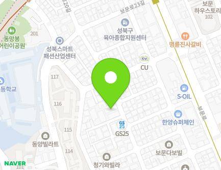 서울특별시 성북구 지봉로20길 56 (보문동6가, 현대주택) 지도