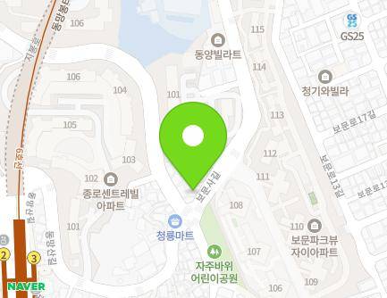서울특별시 성북구 보문사길 120 (보문동6가) 지도