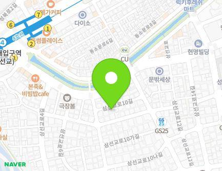 서울특별시 성북구 삼선교로10길 8-13 (삼선동1가) 지도