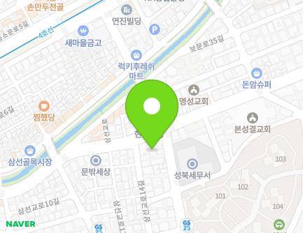 서울특별시 성북구 삼선교로 40-1 (삼선동2가, 서울미래새마을금고) 지도