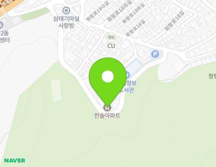 서울특별시 성북구 화랑로18가길 51 (상월곡동, 한솔아파트) 지도