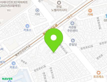 서울특별시 성북구 한천로81길 10-7 (석관동, 골든캐슬12차) 지도