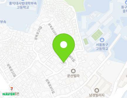 서울특별시 성북구 성북로8다길 29 (성북동, 한라하이츠) 지도