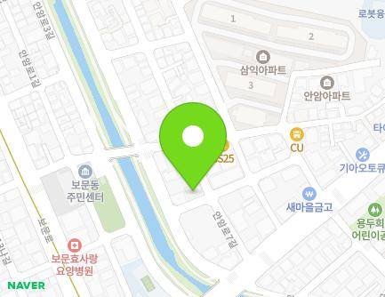 서울특별시 성북구 안암로7길 17 (안암동4가, 삼성하이츠) 지도