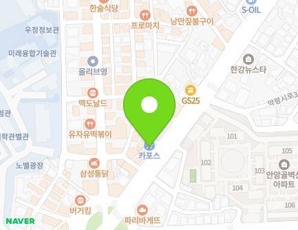 서울특별시 성북구 안암로 87 (안암동5가, 제이드빌딩) 지도