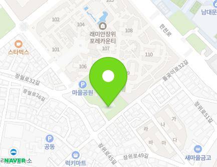 서울특별시 성북구 돌곶이로32길 43 (장위동, 장위3동어린이집) 지도