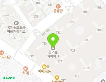 서울특별시 성북구 돌곶이로40길 46 (장위동, 꿈의숲아이파크) 지도