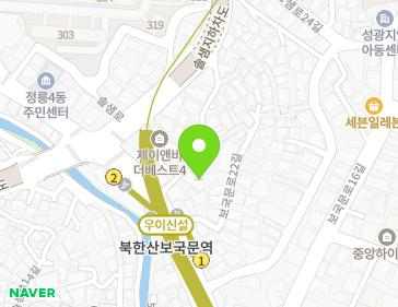 서울특별시 성북구 보국문로24길 6 (정릉동, 엄지빌라) 지도