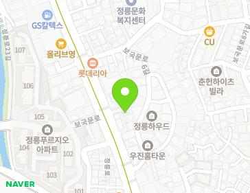 서울특별시 성북구 보국문로 22-4 (정릉동) 지도