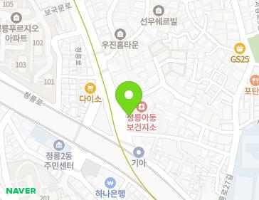 서울특별시 성북구 보국문로 4 (정릉동) 지도