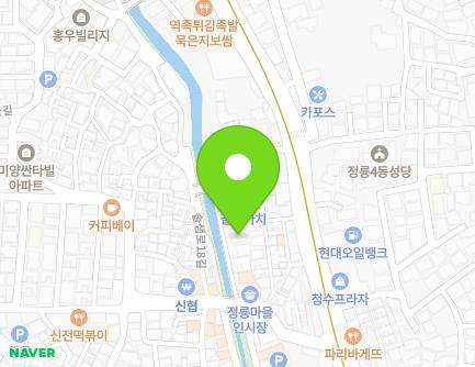 서울특별시 성북구 보국문로11길 18-10 (정릉동, 효성아트빌) 지도