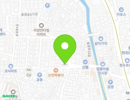 서울특별시 성북구 솔샘로6길 66 (정릉동, 청수한의원) 지도