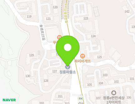 서울특별시 성북구 솔샘로 111 (정릉동, 정릉지구대) 지도