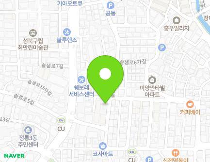 서울특별시 성북구 솔샘로6길 16-4 (정릉동, 잼스톤빌리지1단지) 지도