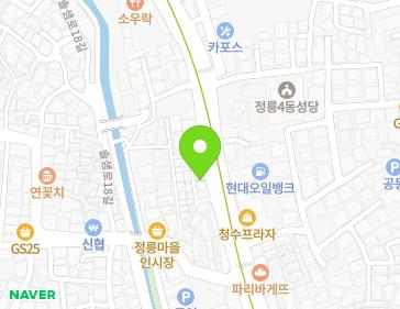 서울특별시 성북구 보국문로 51 (정릉동, 안진빌딩) 지도