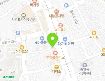 서울특별시 성북구 종암로 105 (종암동) 지도