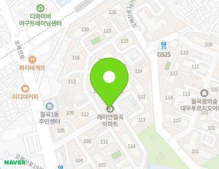 서울특별시 성북구 오패산로 90 (하월곡동, 래미안월곡아파트) 지도