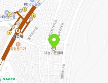 서울특별시 성북구 월곡로18길 22 (하월곡동, 대농가든빌라) 서울특별시 성북구 월곡로18길 22 (하월곡동, 대농가든빌라) 지도