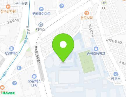 서울특별시 성북구 종암로 208 (하월곡동, 숭곡중학교) 지도