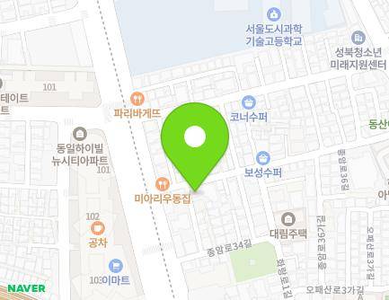 서울특별시 성북구 종암로36길 8 (하월곡동, 해날하이빌) 지도