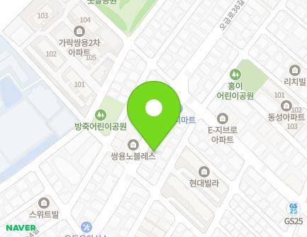 서울특별시 송파구 오금로36길 39-1 (가락동) 지도